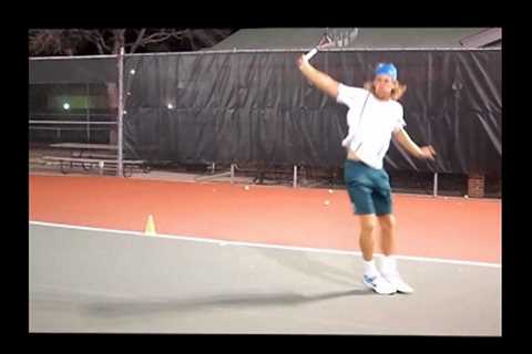 Tennis drills - forehand, backhand, quick feet