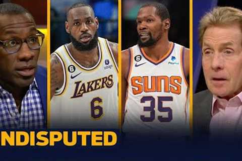 UNDISPUTED - Will Kevin Durant & Suns force LeBron & Lakers to Play-In? | Skip & Shannon