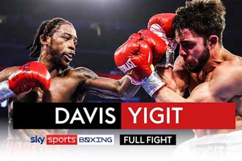 FULL FIGHT!  Keyshawn Davis vs Anthony Yigit 💥