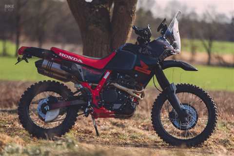 Dominate all trails: HB-Custom’s rally-style Honda NX650