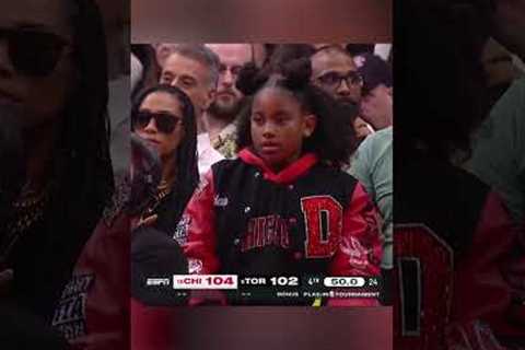 🐂 🗣DeMar DeRozan’s daughter deserves the Bulls’ game ball 🏀 | #shorts | NYP Sports