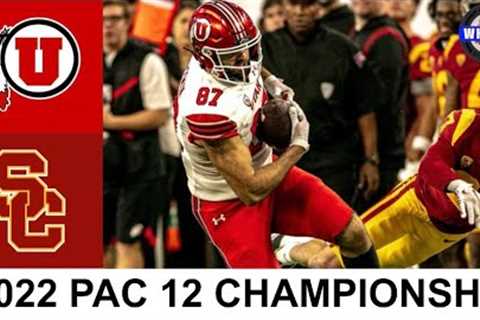 #11 Utah vs #4 USC Highlights | Pac 12 Championship | 2022 College Football Highlights