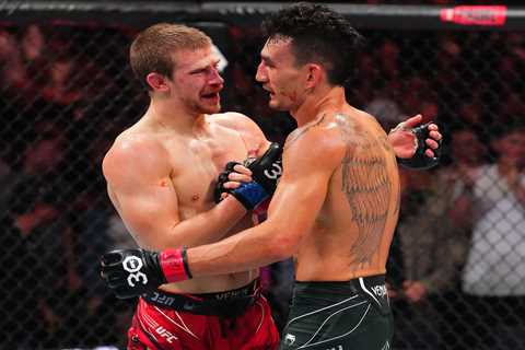 British star Arnold Allen seen ‘smiling between rounds’ in bruising loss to UFC legend Max Holloway ..