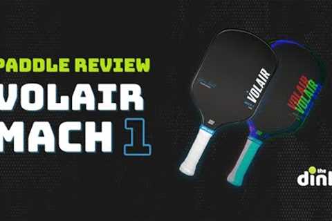 A Top Tier Control Pickleball Paddle: Volair Mach 1 Paddle Review