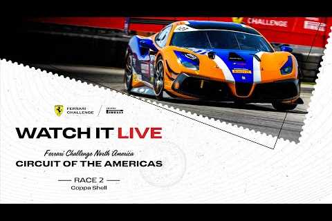 Ferrari Challenge North America Coppa Shell – COTA, Race 2