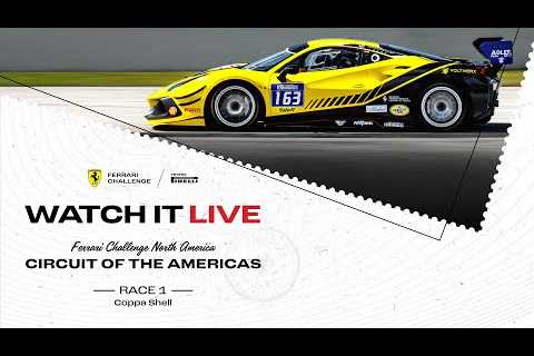 Ferrari Challenge North America Coppa Shell – COTA, Race 1