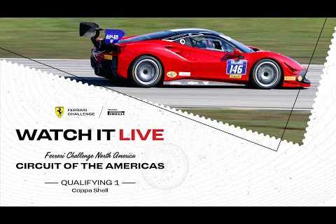 Ferrari Challenge North America, Coppa Shell&AM - COTA, Qualifying 1