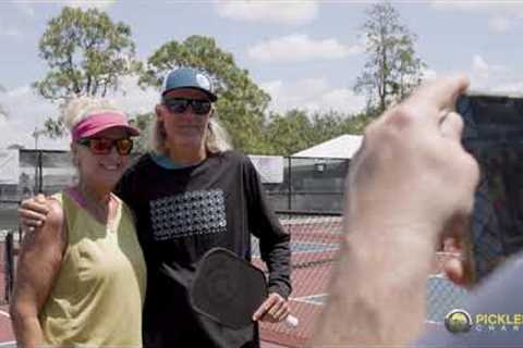 Matthias Johansson and his PRO Clinic at the US Open Pickleball Championships