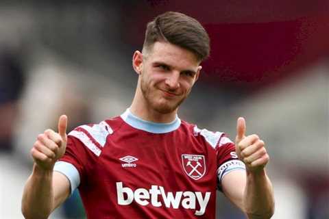 David Moyes admits West Ham must consider possibility Declan Rice leaves this summer