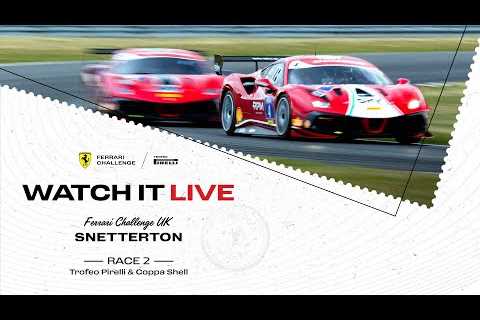 Ferrari Challenge UK - Snetterton, Race 2