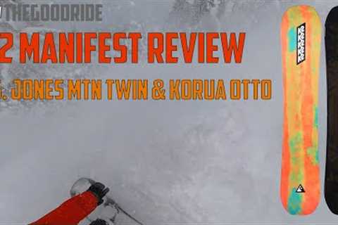 K2 Manifest 2023 Review vs. Korua Otto & Jones Mountain Twin