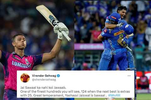 Twitter reactions: Yashasvi Jaiswal’s maiden ton in vain as Mumbai Indians pip Rajasthan Royals in..