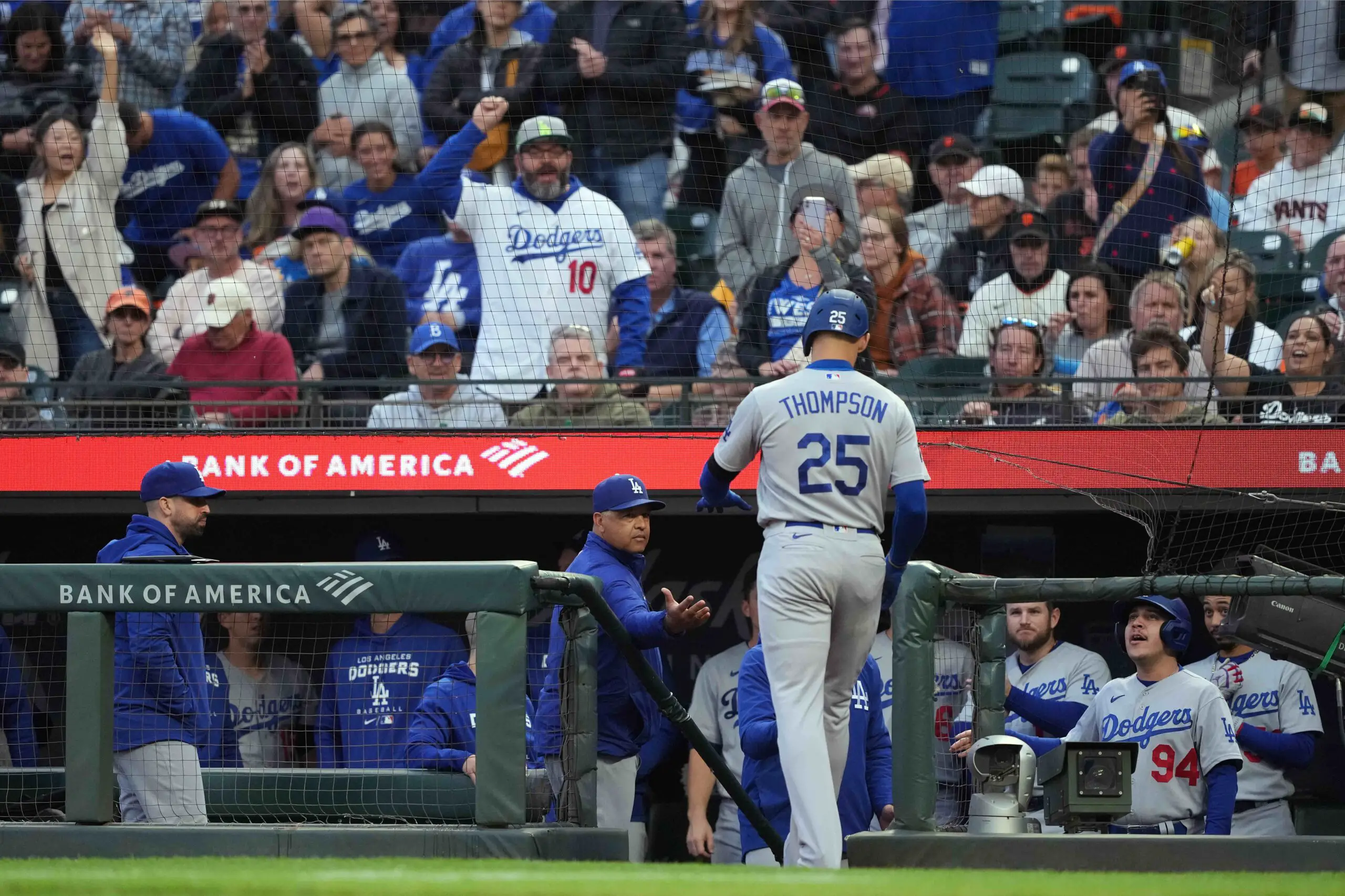 What Should the Dodgers Do with Trayce Thompson?