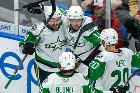 Barber helps Stars clip IceHogs in Game 2 | TheAHL.com