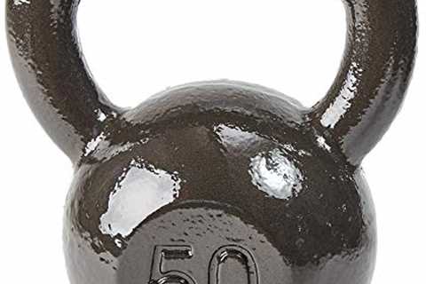 BalanceFrom CAST Iron Kettlebell 50LB by BALANCEFROM