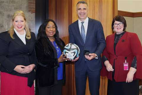 FIFA secretary general completes visit to Women’s World Cup host city Adelaide