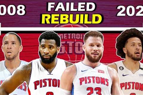 Timeline of the DETROIT PISTONS'' FAILED REBUILD after “Goin'' to Work” Era