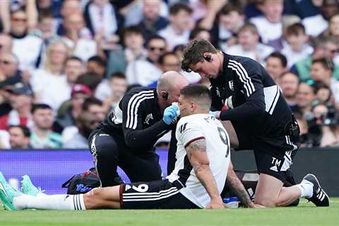 Mitrovic wears shirt with no number after he’s left with bloody nose in first Premier League start..