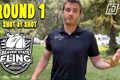 Kevin Jones | Shot-by-shot | Round 1 | 2023 Beaver State Fling