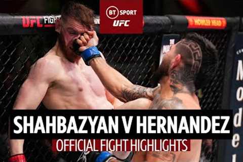 Fourth straight W for Anthony Hernandez! Anthony Hernandez v Edmen Shahbazyan  UFC Fight Highlights