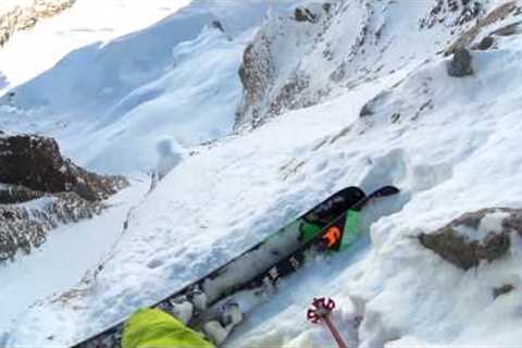 Ian McIntosh Skis the “Y” Couloir in La Grave France: Behind the Line Season 7 Episode 1