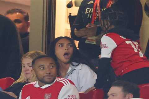 ‘Kardashian curse’ blamed for Arsenal title collapse as fans tell Kim ‘never come to the Emirates..