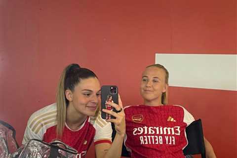 Arsenal’s new home kit appears to be LEAKED by women’s star as fans breathe sigh of relief