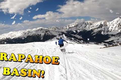 Spring Skiing at ARAPAHOE BASIN!! (Slushy Goodness)