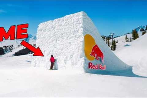 Average Skier Tries A 100ft Red Bull Jump