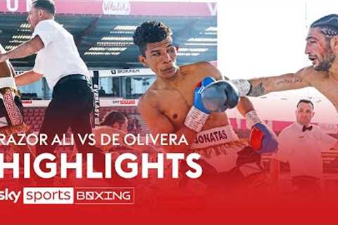 THRILLER! Razor Ali vs Jonatas Gomes de Olivera  HIGHLIGHTS