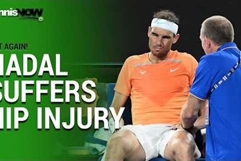 Rafael Nadal Injures His Hip | Australian Open