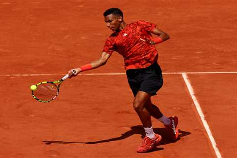 French Open tennis ace battled with DIARRHOEA during first-round defeat and revealed he was ‘sick..