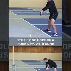 Aggressive dinking tips ✍️ #pickleball #pickleballtips