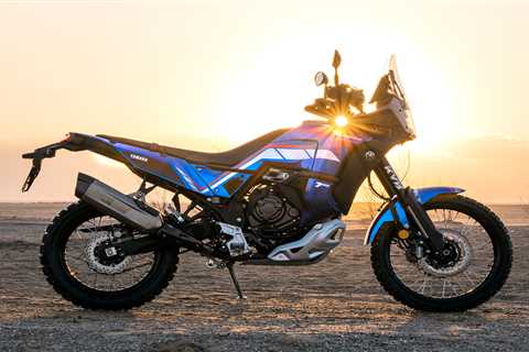 The Yamaha Ténéré 700 World Rally and its Dakar-inspired livery