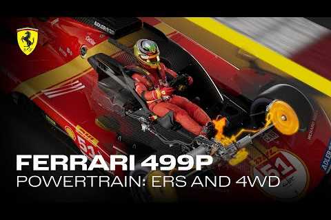 Tech Insight: Ferrari 499P Hybrid Powertrain, how ERS and 4WD work