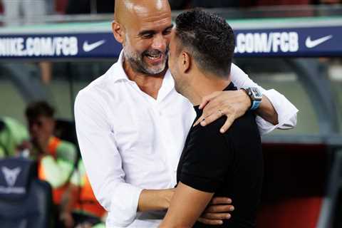 Xavi says Pep comparisons at Barcelona are ‘weighing me down’