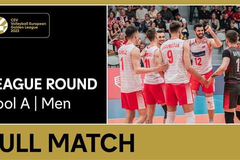 LIVE | Türkiye vs. Romania – CEV Volleyball European Golden League 2023