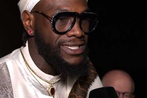 Deontay Wilder says he won’t sign with Eddie Hearn