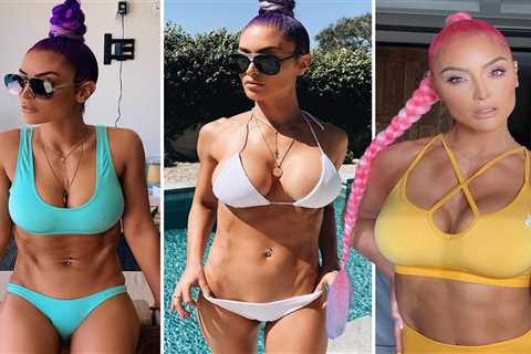 Eva Marie Posts Bikini & Sauna Photos To Promote Her OnlyFans Account