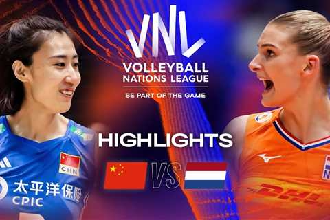 CHN vs.  NED – Highlights Week 1 | Women’s VNL 2023