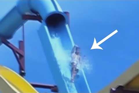 WATER SLIDE FAILS COMPILATION