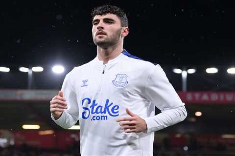 England set for tug-of-war over Everton striker Tom Cannon with plot to tempt him into switching..