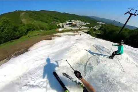 East Coast Skiing In June! at Killington