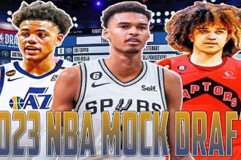 CHB''S NEW 2023 NBA MOCK DRAFT LOTTERY PICKS!!!