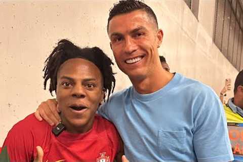 irl Portugal Game🇵🇹 Meeting Ronaldo