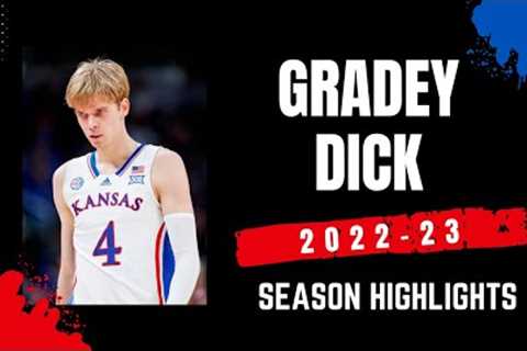 Gradey Dick 2022-23 Kansas Jayhawks Highlights