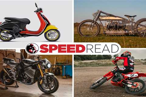 Speed Read: A handmade 4.4 liter J.A.P. V8 motorcycle and more