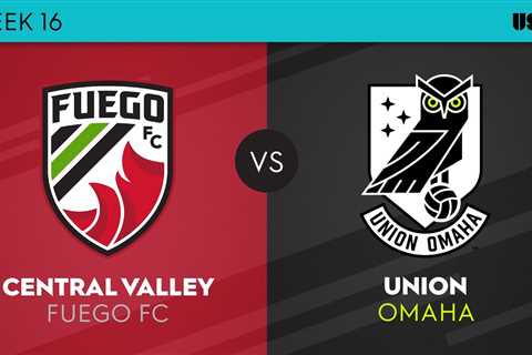 Central Valley Fuego FC v Union Omaha: July 1, 2023