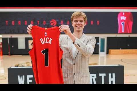 #Raptors Freak Tue. Trivia: Getting know new rookie #GradeyDick! Also reaction to his intro presser!