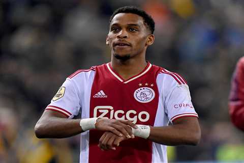 Arsenal ‘AGREE’ fee with Ajax for Jurrien Timber as Gunners set to complete £200m transfer spending ..